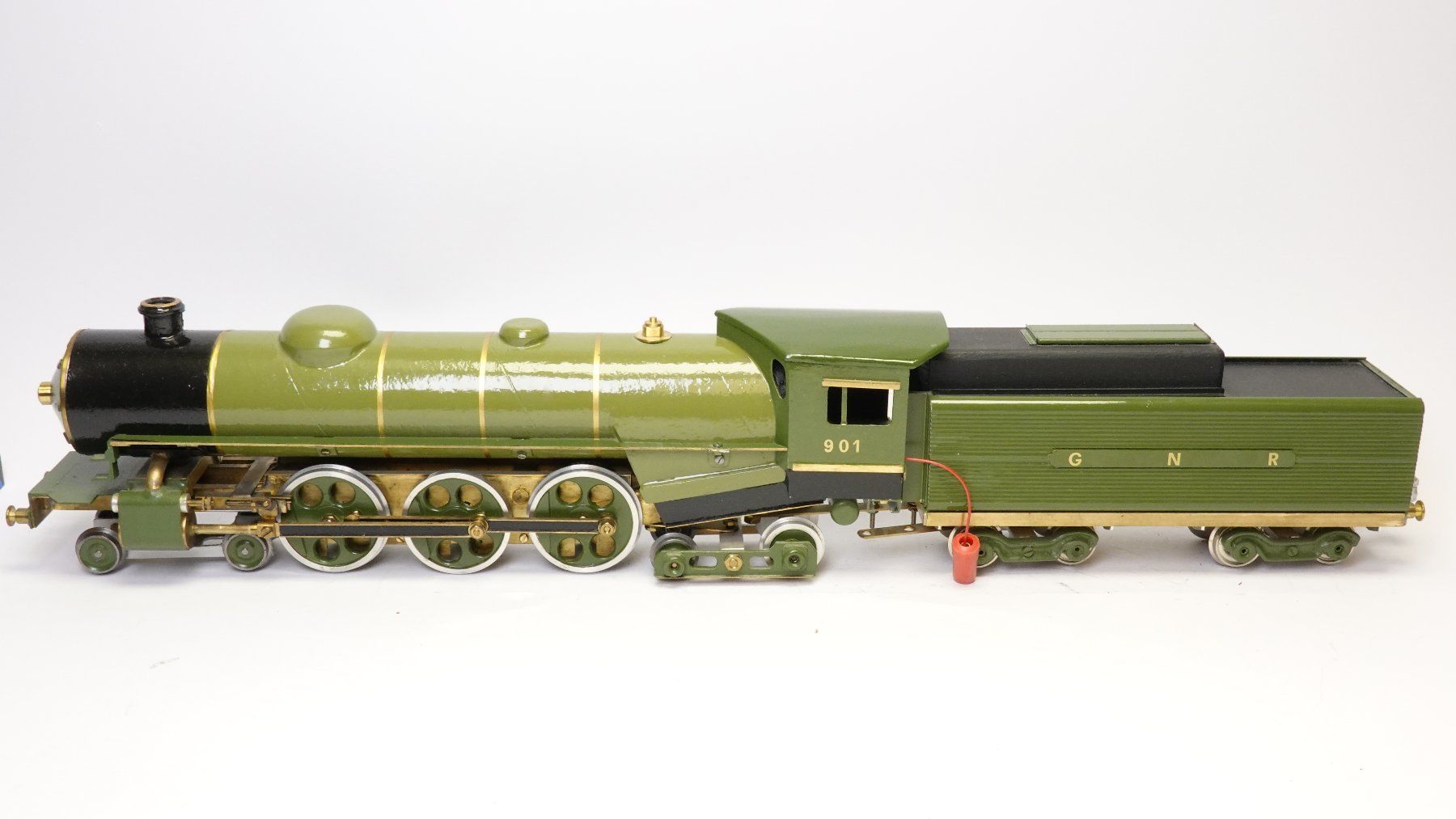 Modellini di ferrovie: e52 Spur 0 WSM / Eigenbau Dampflok GNR grün – Usato da Thun venduto da evinka_gmbh 1