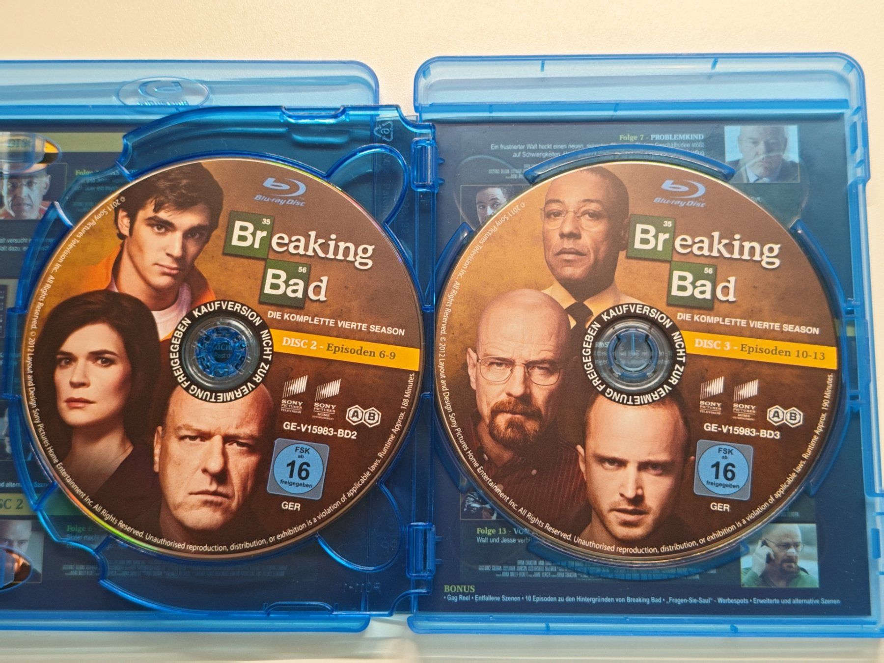 Alle DVDs: Breaking Bad Staffel 4 – Gebraucht aus Liestal von Kratzilla 2