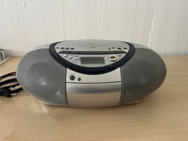 Sony CFD-S35CP Boombox Radio Kassette CD MP3