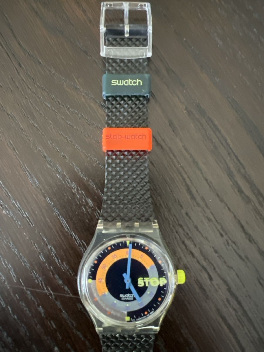 Swatch Orologi: Stop Swatch (SSK100) Coffee Break – Nuovo e nell'imballaggio originale da Künten venduto da Spike17 1