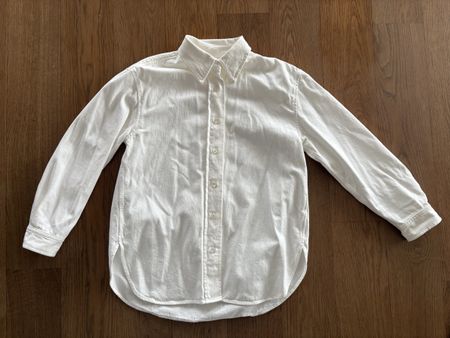 Arket Baumwollbluse weiss / Small