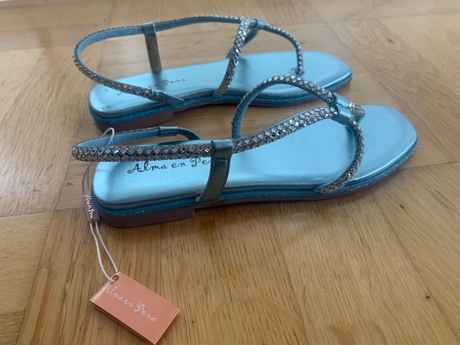 Scarpe da donna: Sandalen blau, Alma en Pena – Nuovo e nell'imballaggio originale da Luzern venduto da AMANDA99 1