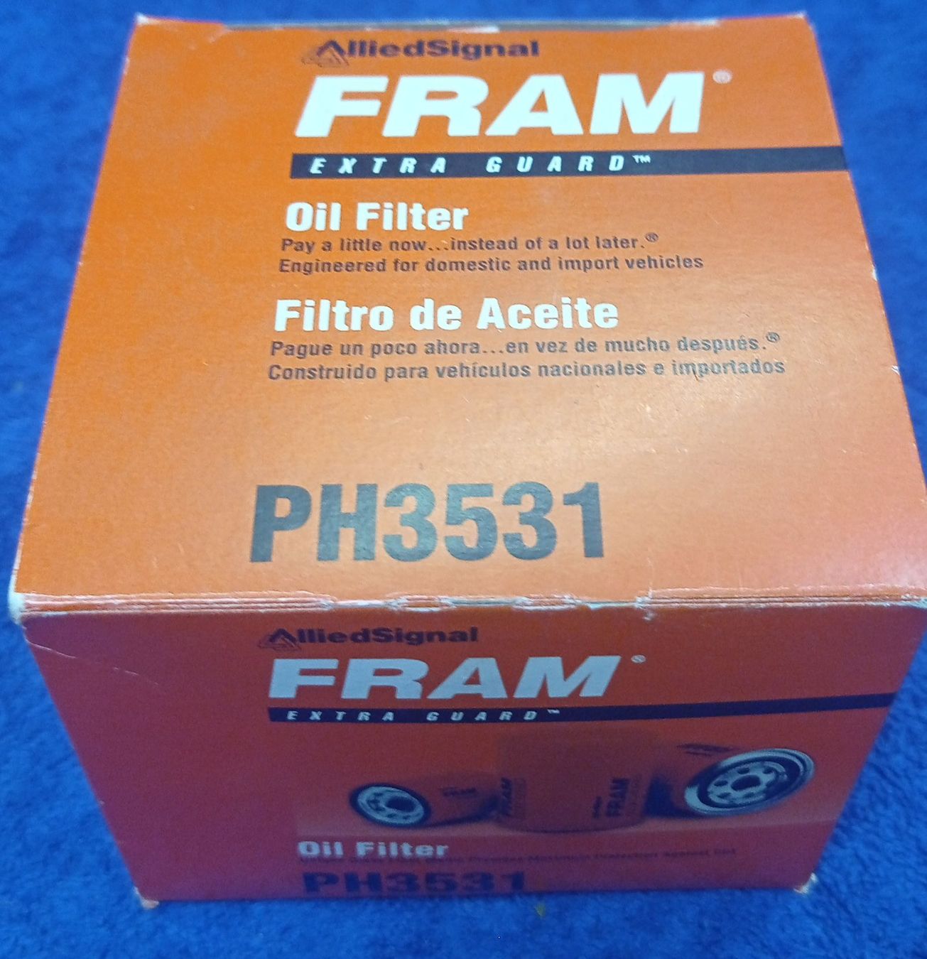 Tutti pezzi di ricambio auto: Ölfilter FRAM Extra Guard PH3531 neu – Nuovo e nell'imballaggio originale da Oberwil b. Zug venduto da Gto469
