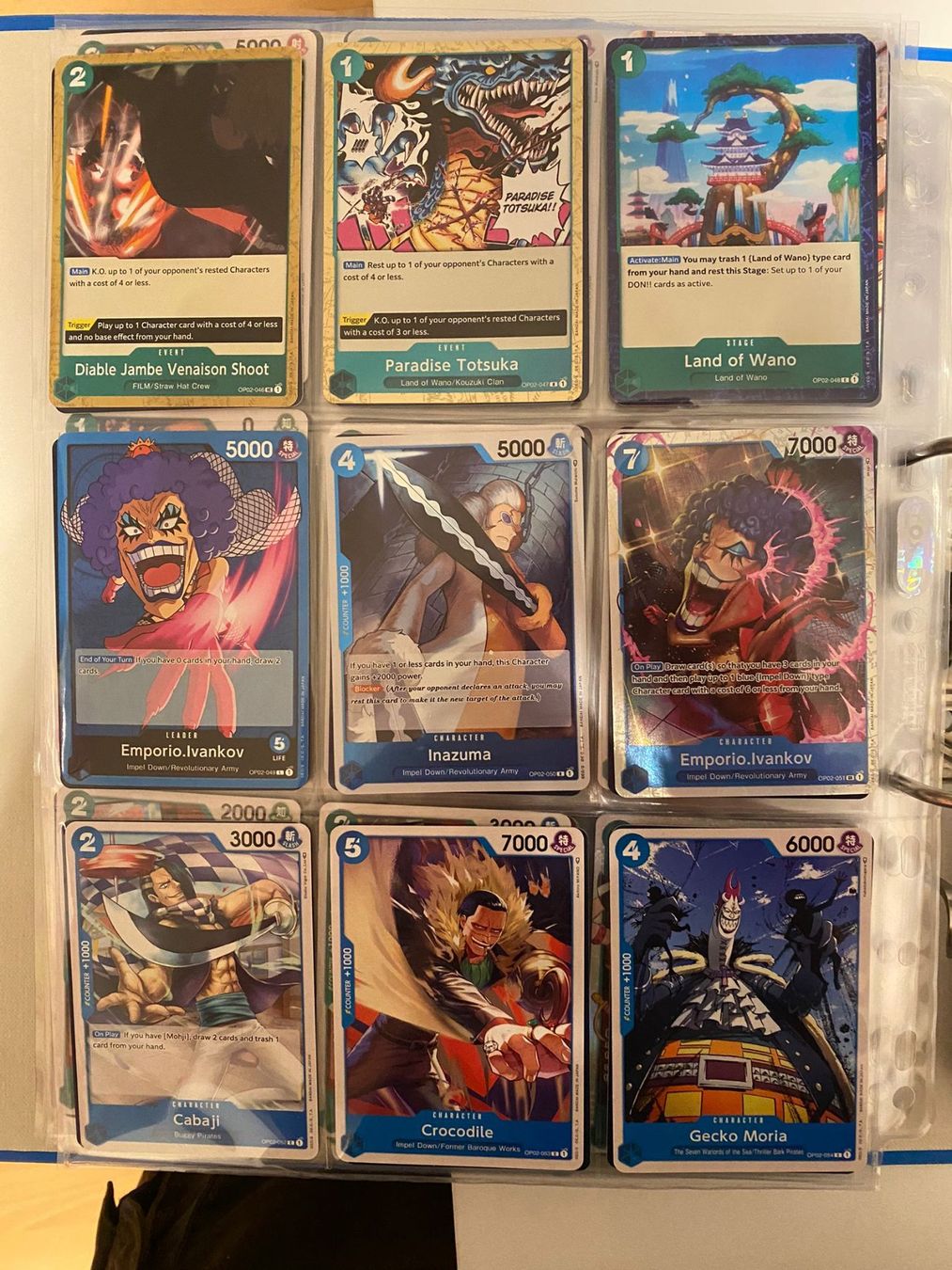 Bandai Carte collezionabili: One Piece TCG - Sammlung OP02 Komplett – Nuovo (secondo la descrizione) da Lyss venduto da DeaDiLuna 5