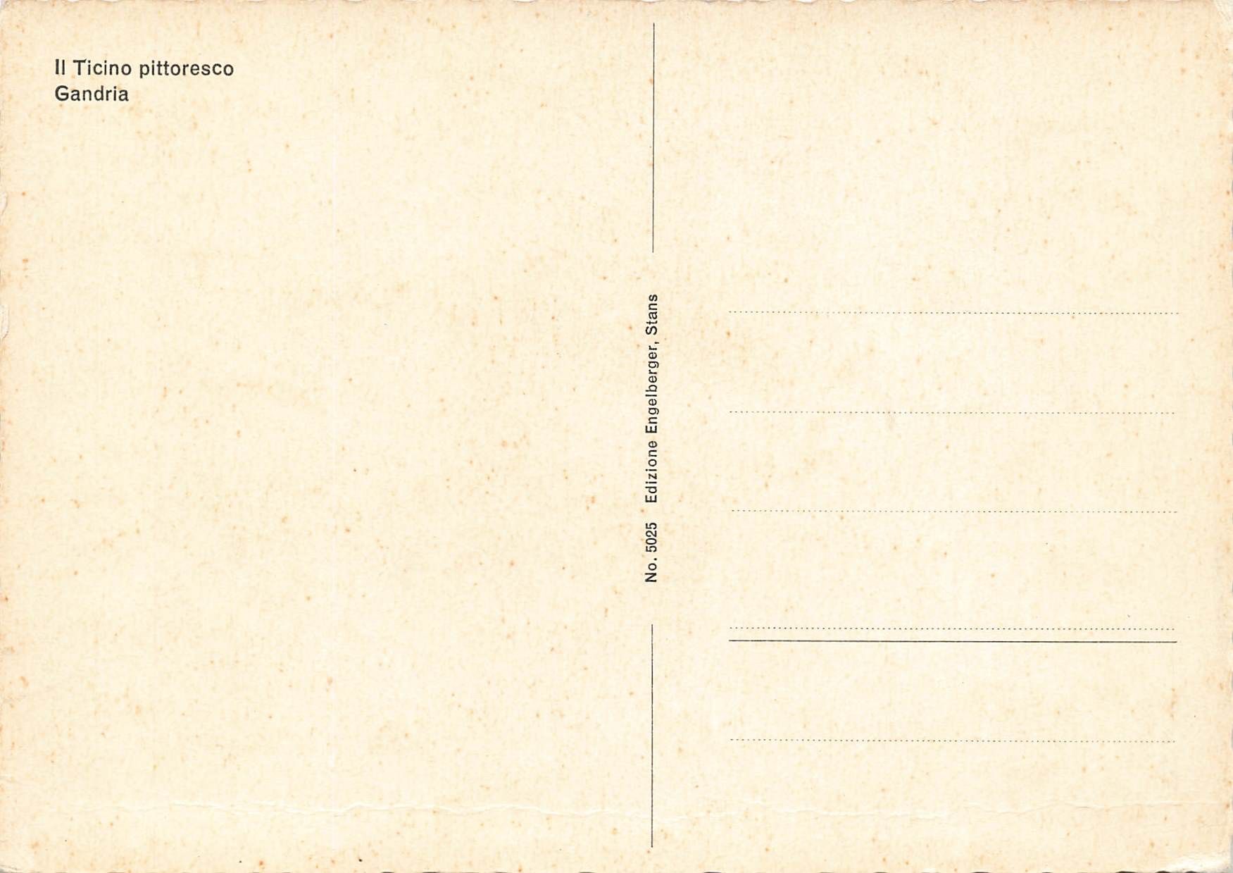 Cartoline postali: Gandria – Usato da Biasca venduto da Blenio71 1
