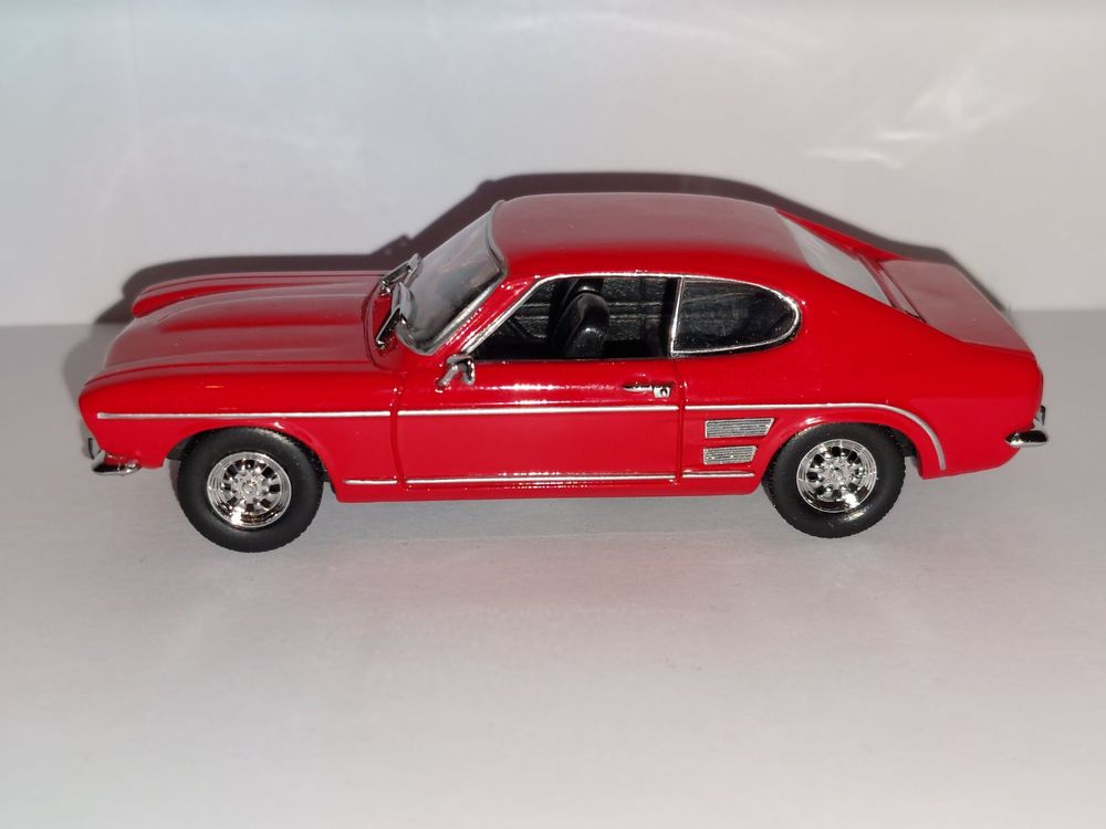 1.43 Rare Mint New Corgi Detail Cars Platinum Ford Capri 3000 GT 1969 92954