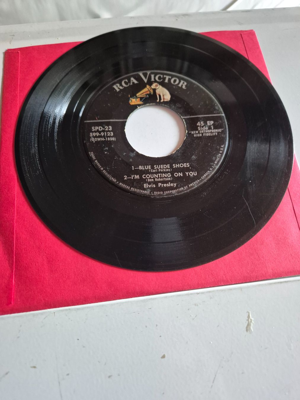 Dischi in vinile: ELVIS PRESLEY SPD 23 VERY RARE US EP – Usato da basel venduto da oldtimer77 5