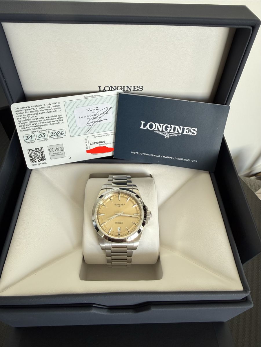 Longines Orologi: Longines Conquest 38mm L3.720.4.62.6 – Nuovo (secondo la descrizione) da Vésenaz venduto da MirZak