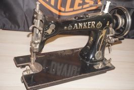 Antike Anker Nähmaschine, Handkurbel, Deko, Vintage Rarität