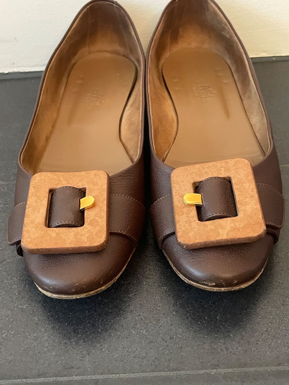 Hermès Scarpe da donna: HERMÈS Paris Flats  - Gr. 38 1/2 – Usato da Hünenberg See venduto da DND5 1