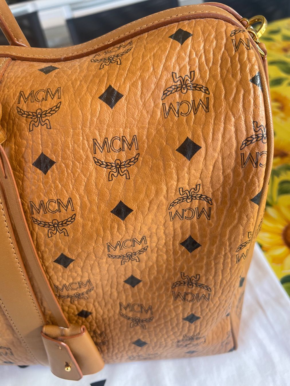Mcm Sacs: MCM Weekender 45cm - ungetragen / Cognac – Neuf (Voir description) à Derendingen par MDPshopandmore 3