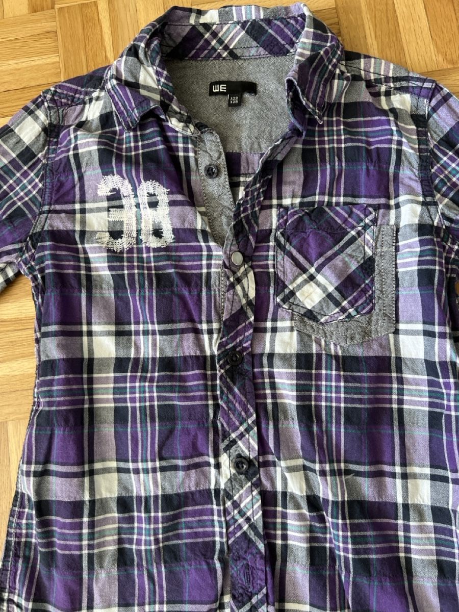 We Camicie, T-shirt & Polo: Hemd kariert - Grösse 122/128 – Usato da Zuchwil venduto da Commander0 2