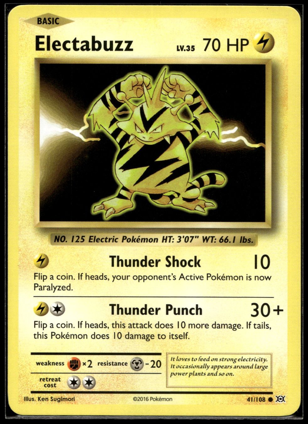 Pokémon Carte collezionabili: Electabuzz (EVO EN 41/108) – Nuovo (secondo la descrizione) da Affoltern am Albis venduto da Chiesa_5