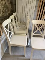 Stuhl weiss von IKEA Ingolf 