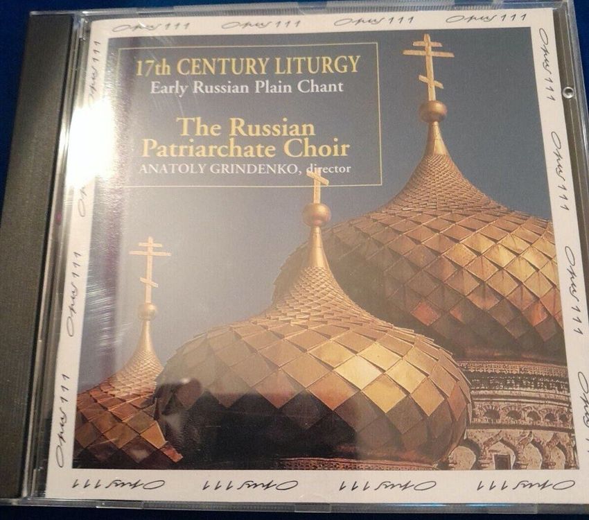 Early Russian Plain Chant - 1 CD | Kaufen auf Ricardo