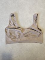 Brassière sport sans coutures couleur chair M/L
