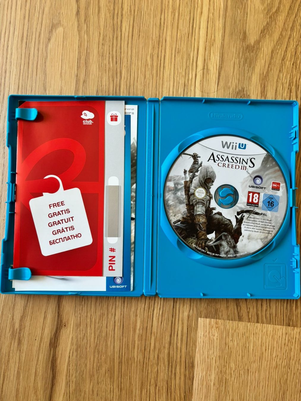 Spiele: Wii U Assassin's Creed III - komplett – Gebraucht aus Schüpfheim von Flashbang3250 2