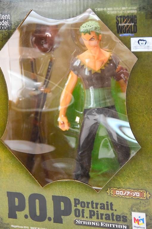 Statuette: One Piece Roronoa Zoro P.O.P. Strong World  – Usato da Mathod venduto da m23xime 2