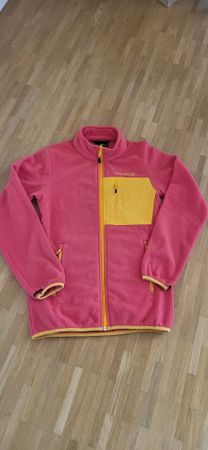 Fleece Jacke Trevolution gelb&orange 164 cm