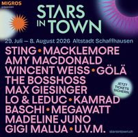 Ticket für Freitag Stars in Town
