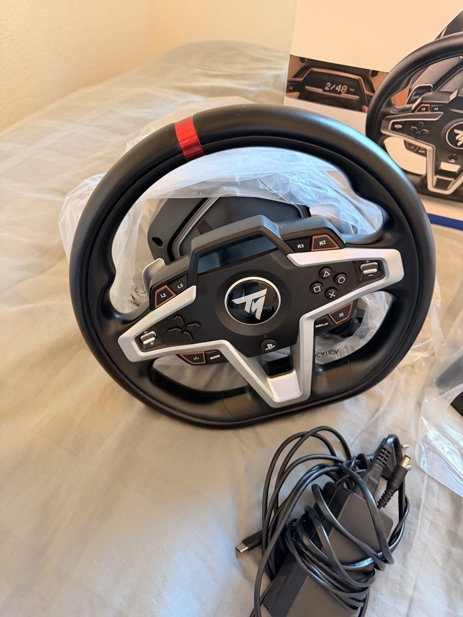 Spiele: Volant&pédalier Thrustmaster T248 PS4/PS5/PC – Neu (gemäss Beschreibung) aus Conches von Y31 4