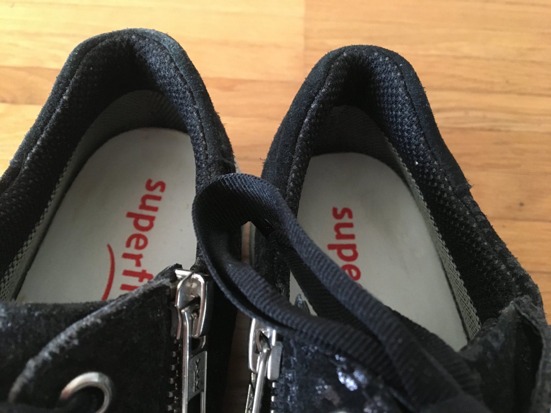 Superfit Schuhe für Mädchen: Superfit Sneaker in Schwarz - Gr. 33 – Neu (gemäss Beschreibung) aus Basel von Nofretete39 4