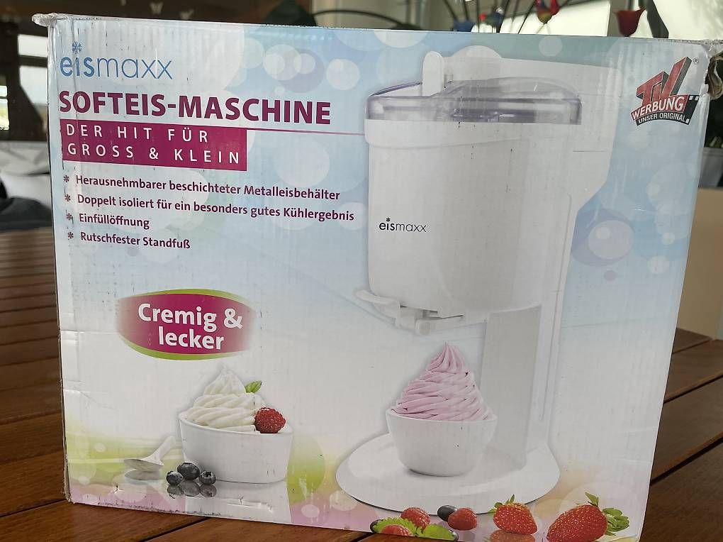 Küchengeräte: SOFTEIS - Maschine "eismaxx", ungebraucht  – Gebraucht aus RHEINFELDEN von Rhfch 1