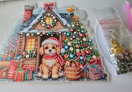 Diamond Painting Weihnachtshaus