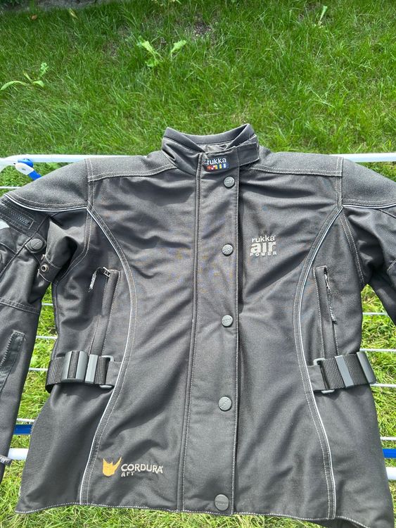 Akuma Sommerjacke Schwarz EK4030 MOTORRADJACKE VON Levior