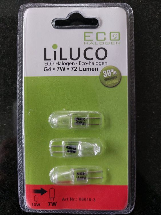 liluco-halogen-g4-7w-72-lumen-gebraucht-in-grabs-f-r-chf-10-mit