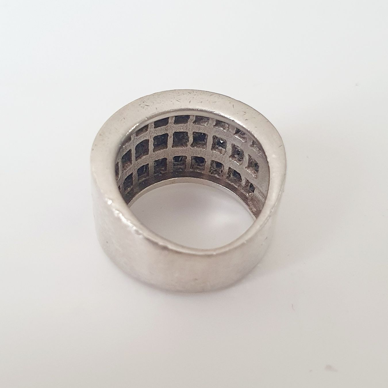 Anelli: Silber Ring mit Onyx Steinen Gr. 17.5 mm – Usato da Kreuzlingen venduto da Wunderkiste123 5