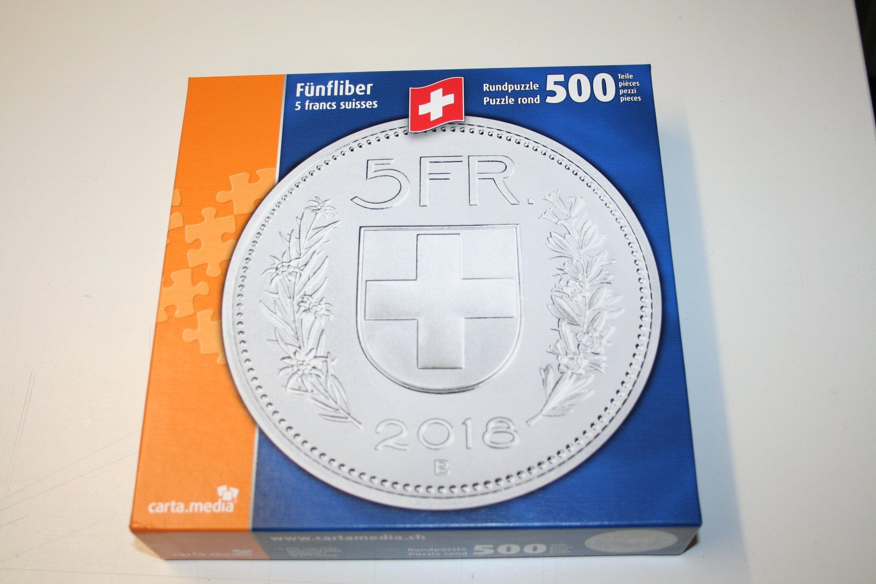 Puzzles: Puzzle "Fünfliber" – D'occasion à Andwil SG par hakuesch