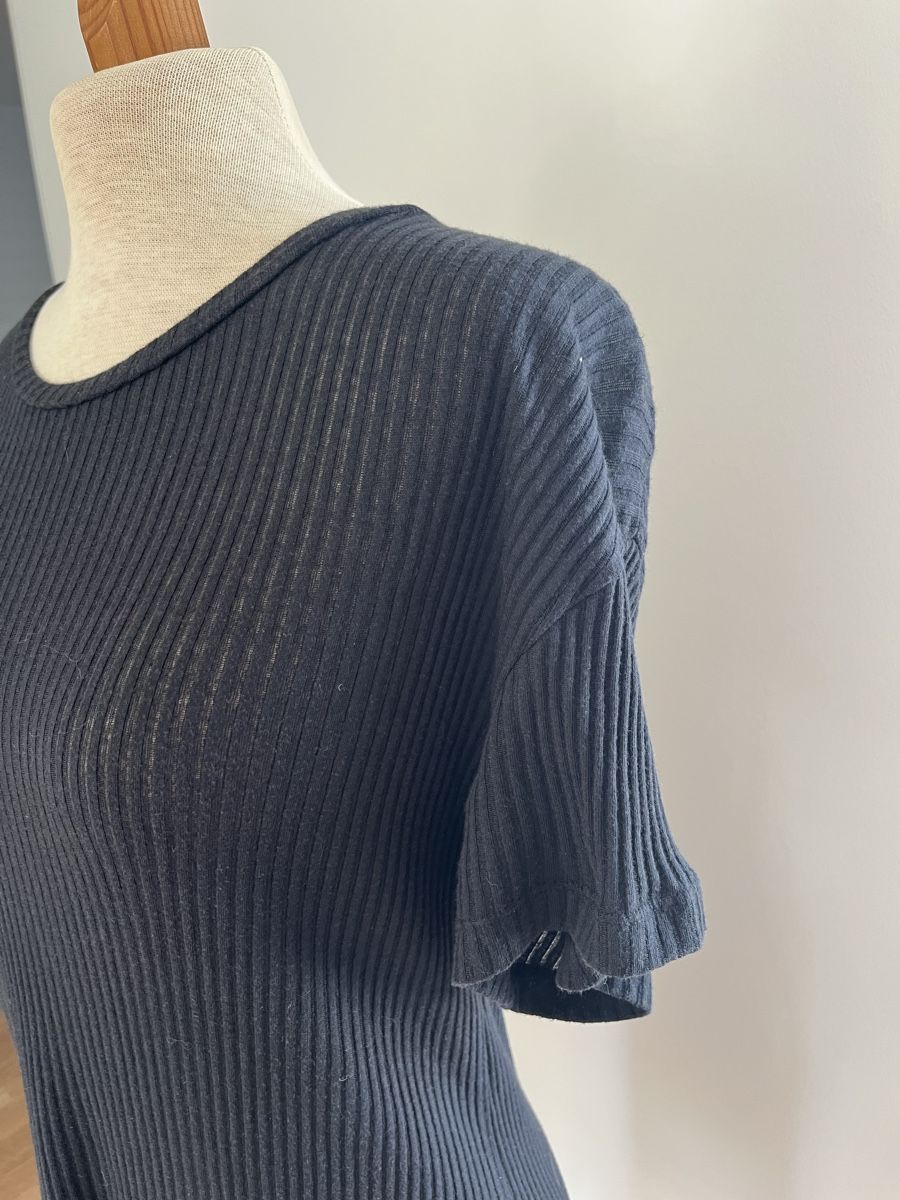 Vestiti: Schwarzes Rippstrick Kleid Grösse one size – Usato da Zürich venduto da Mrstm4 2