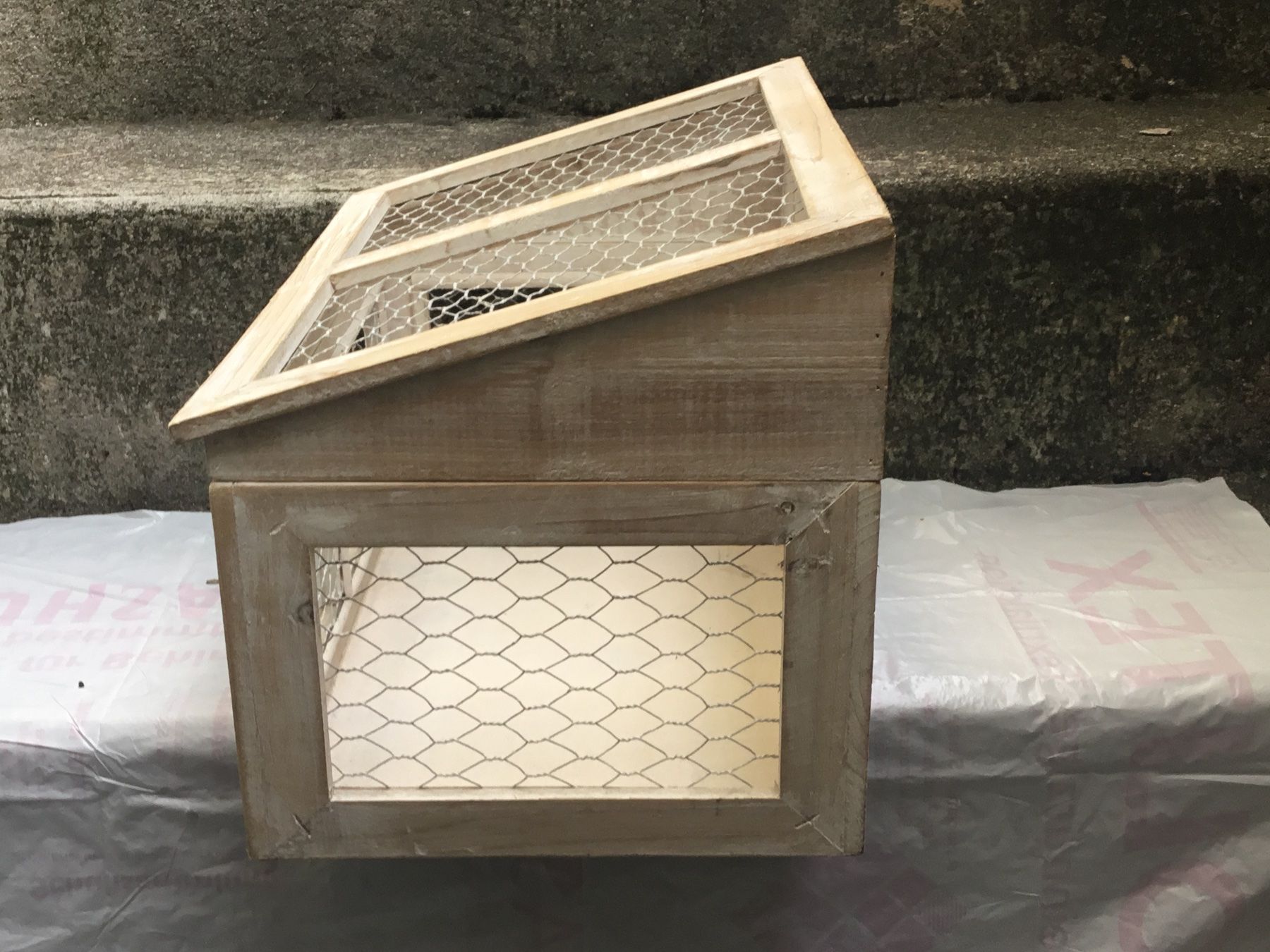 Articoli in legno: Gitterkiste Shabby Chic  Dekoration – Usato da Bolligen venduto da Tarahumara 1