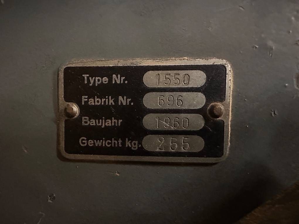 Ulmia Seghe: alte Kappsäge Ulmia Type 1550  funktioniert – Usato da Necker venduto da liq24 3