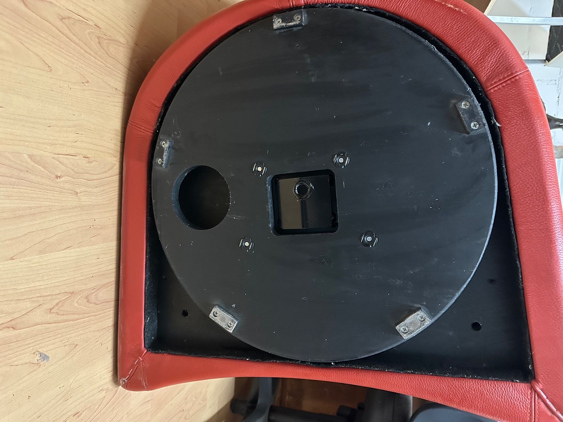 Poltrone: Drehsessel rot Leder – Usato da Rothrist venduto da victoryyy 5