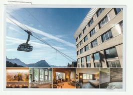 Postkarte 2017, Säntis Luftseilbahn, Hotel, Rarität