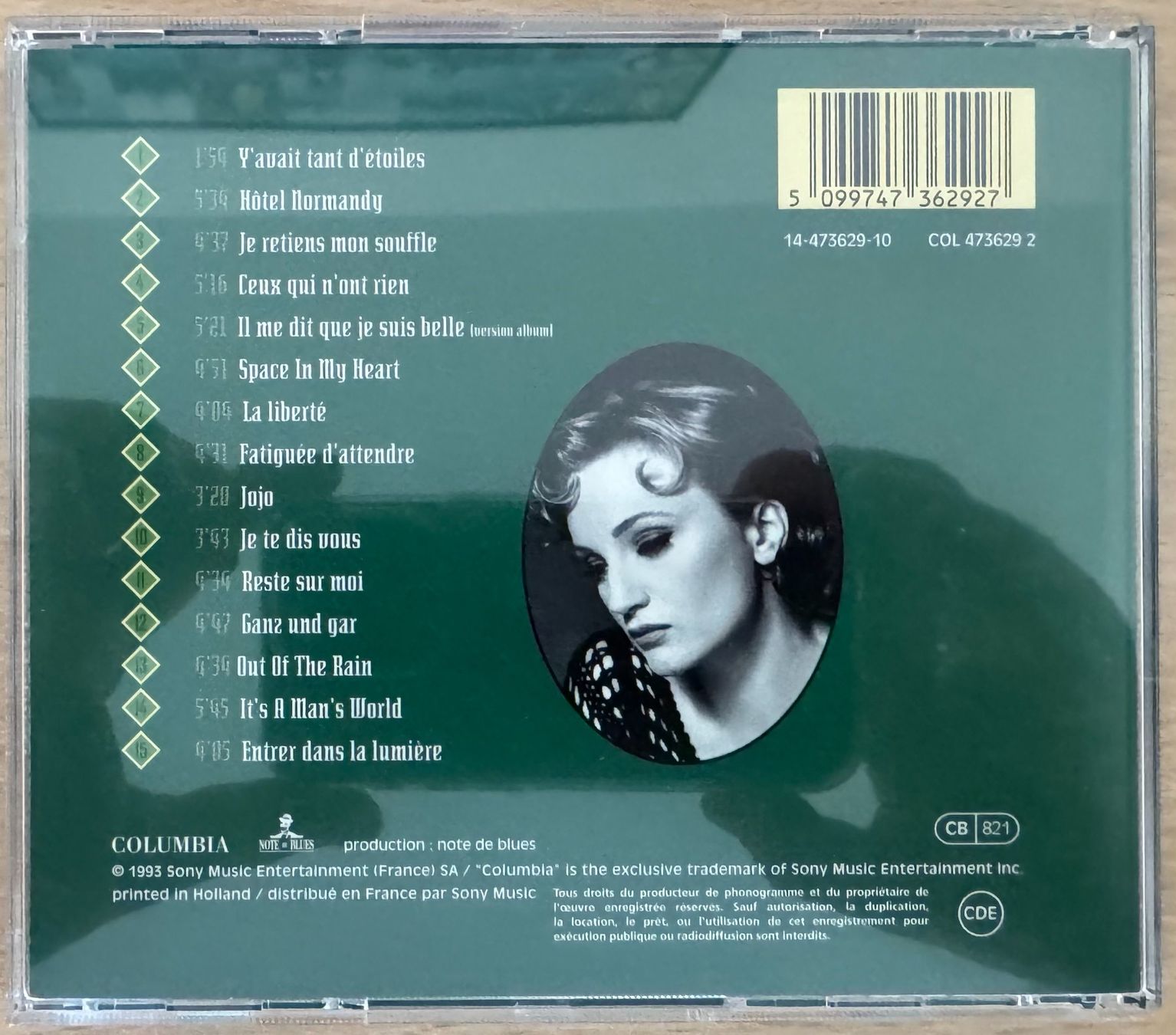 CD: Patricia Kaas: Je Te Dis Vous – Usato da Zürich venduto da recordman01 1
