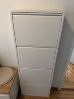 Schuhschrank weiss 4 Fächer guter Zustand