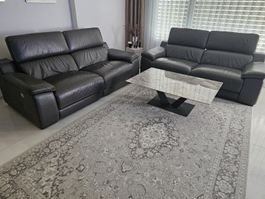 Zwei 3er Ledersofa mit Relax-Funktion, Super Zustand