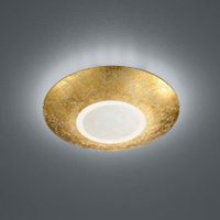 LED Deckenleuchte, Gold, 32 cm Ø