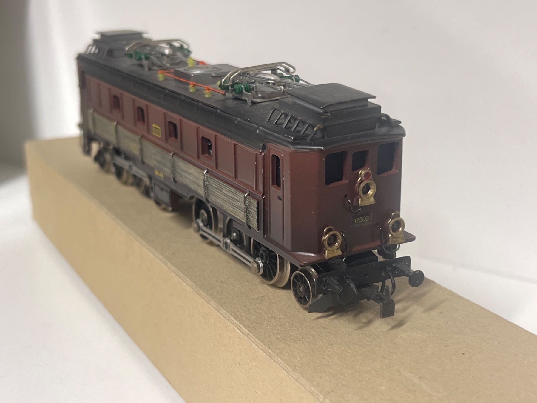 Modellini di ferrovie: Swisstoys Be4/6 braun Messing H0/DC – Usato da Geroldswil venduto da TopTrain54 2