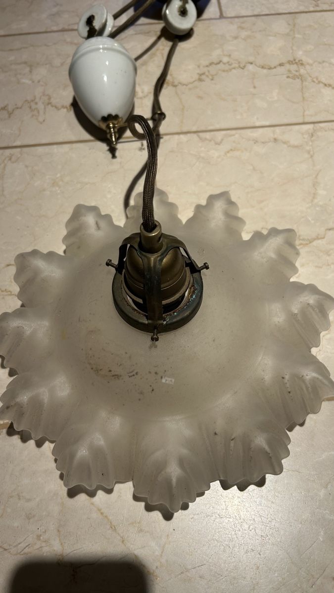 Lampadari & plafoniere: Zuglampe retro antik – Usato da Rottenschwil venduto da Yoshiworks 1