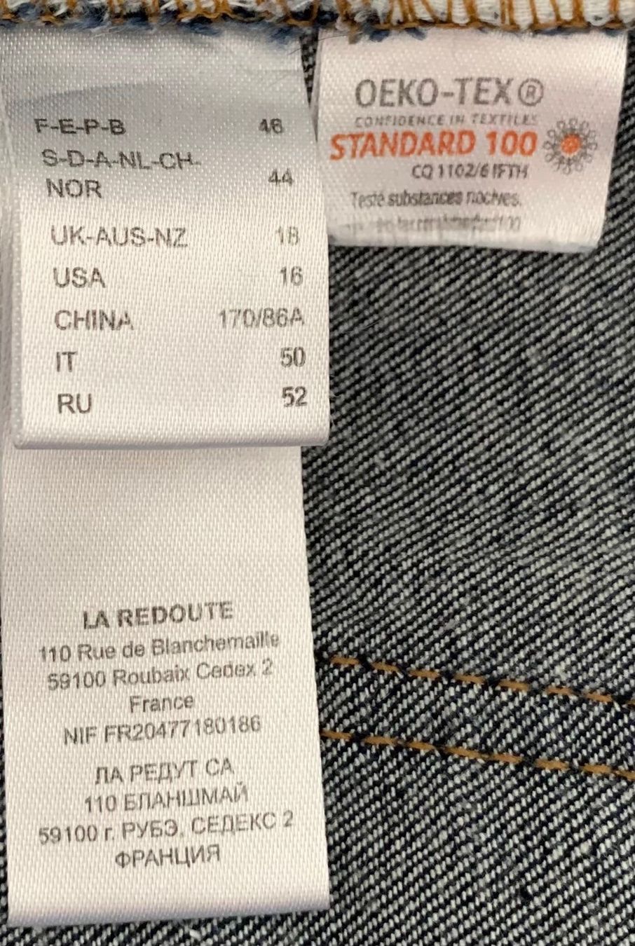 La Redoute Jeans: la Redoute Jeans Grösse 46 mit Stretch dunkelblau – Gebraucht aus Nussbaumen AG von brigitebardot 6