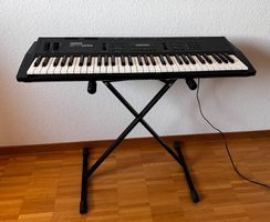 Yamaha SY55 Vintage Synthesizer Keyboard, top Zustand