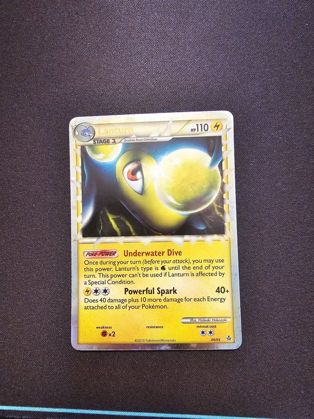 Pokémon Cartes à collectionner: Lanturn EN 86/95 – D'occasion à Lufingen par Argannon