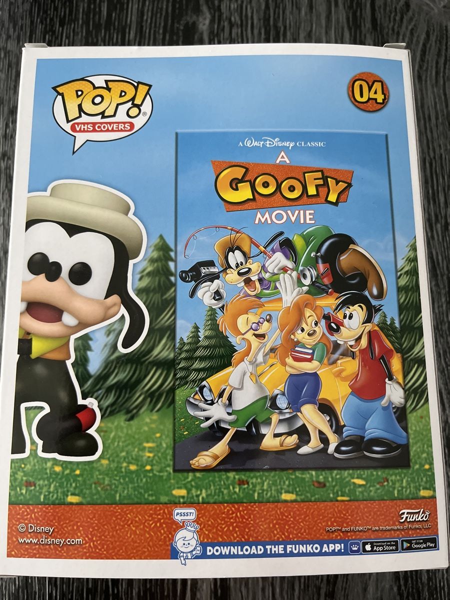 Funko Statuette: Funko VHS Disney Goofy – Nuovo e nell'imballaggio originale da Yverdon-les-Bains venduto da vin_95zk 1