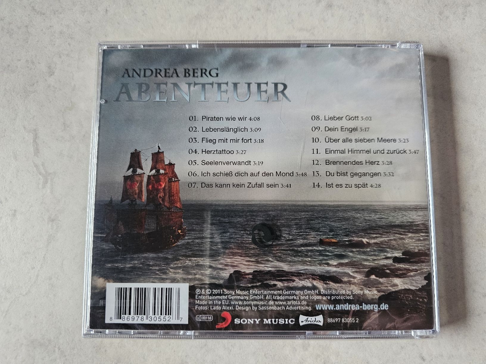 CD: Andrea Berg  -  Abenteuer  /  Fabrikneu – Nuovo e nell'imballaggio originale da Schneisingen venduto da backstore24 1