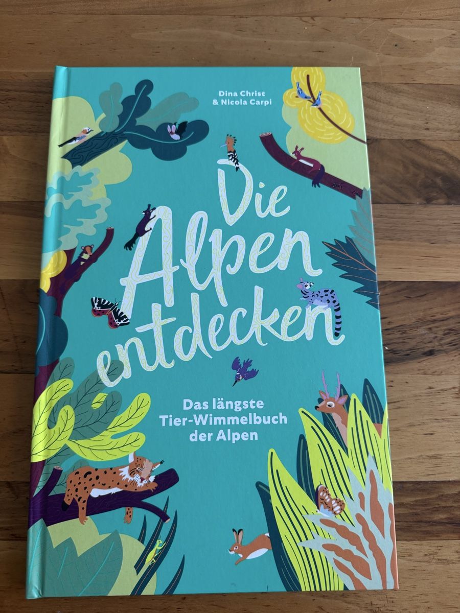 Libri: Die Alpen entdecken Tier-Wimmelbuch Kinder – Usato da Zürich venduto da oase69