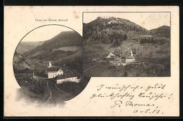 Beinwil /SO, Blick auf das Kloster aus d
